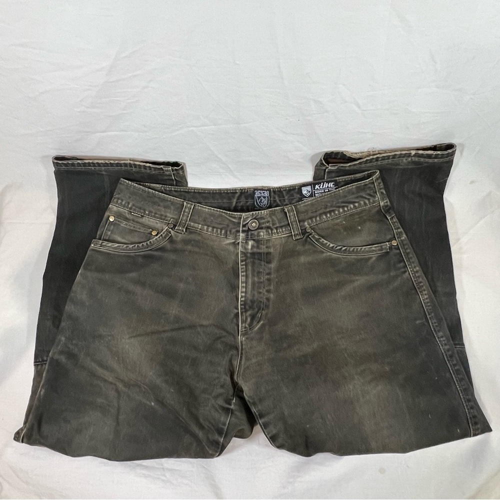 Kuhl RYDR Mens Pants Black Gray Sz 36x30